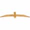 Ekena Millwork Bellingham Rough Sawn Timber Gable Bracket, Western Red Cedar, 60"W x 15"H x 2"D x 4"F, 6/12 Pitch GBW060X15X0204BEL00RWR - alternate 5